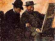 Edgar Degas The Amateurs USA oil painting artist